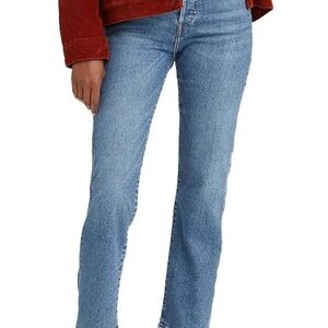 Levi’s wedgie straight denim jeans